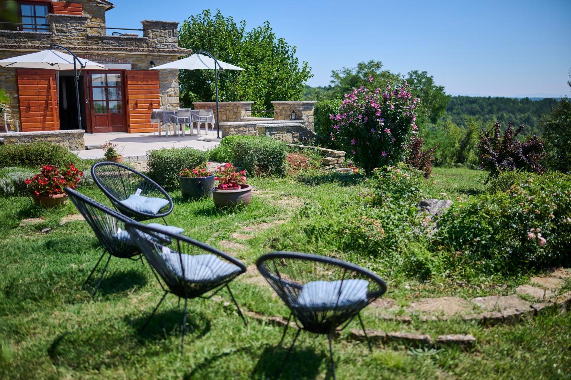 Willa Casa Del Conte - Peaceful Hideaway In North Istria Grožnjan Zewnętrze zdjęcie