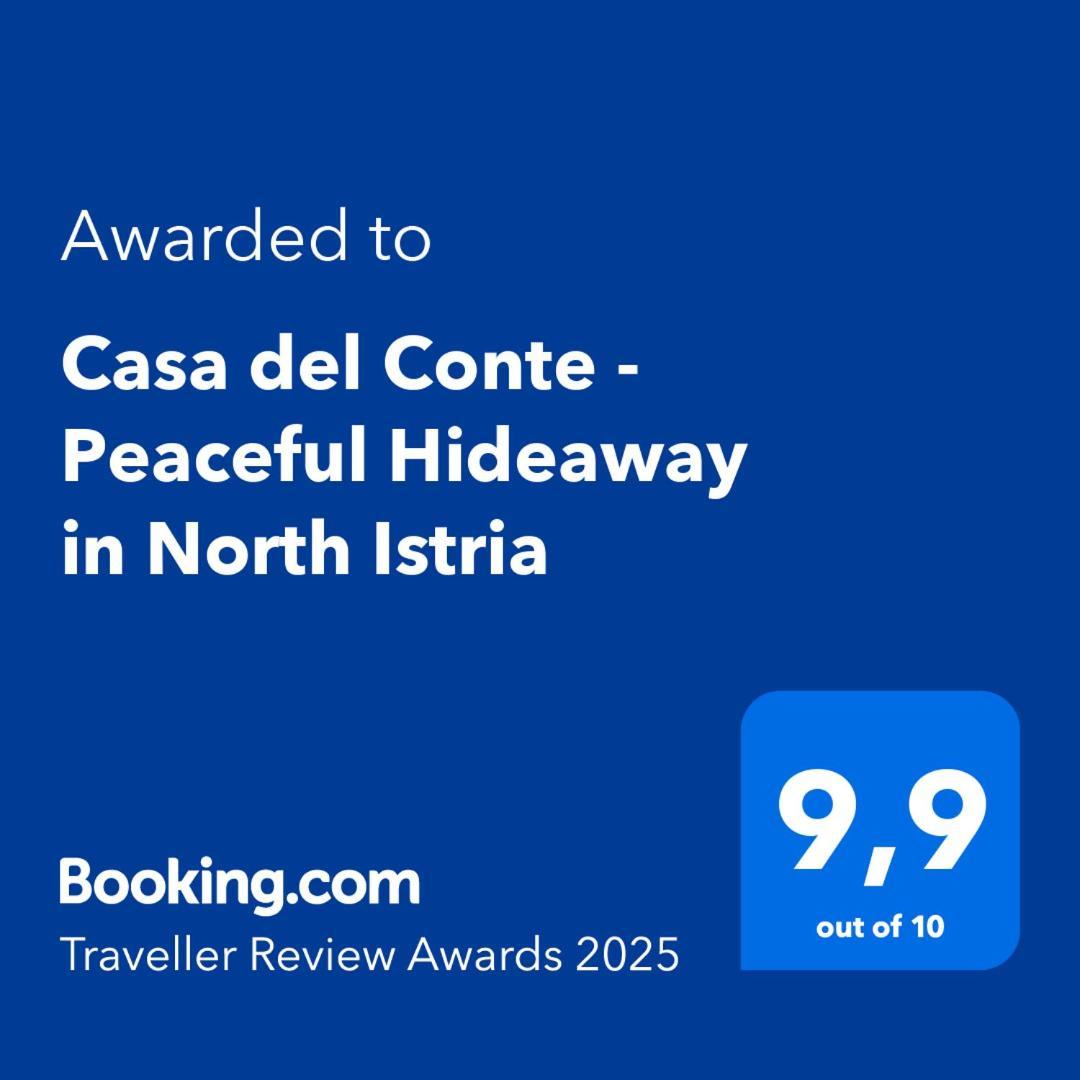 Willa Casa Del Conte - Peaceful Hideaway In North Istria Grožnjan Zewnętrze zdjęcie